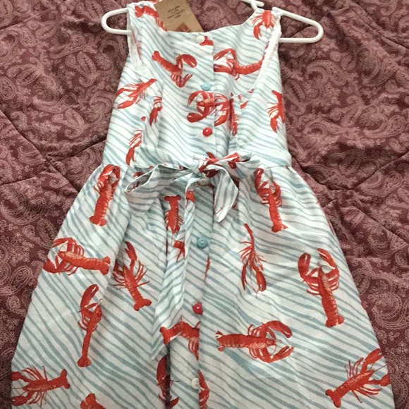Mommy and Me Palava lobster print organic dresses - Picture 10 of 14